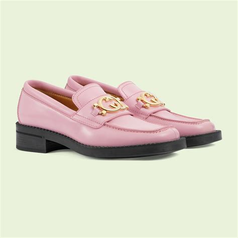 gucci loafers pink